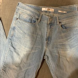 Men’s Guess Slim Taper Crop Jeans
